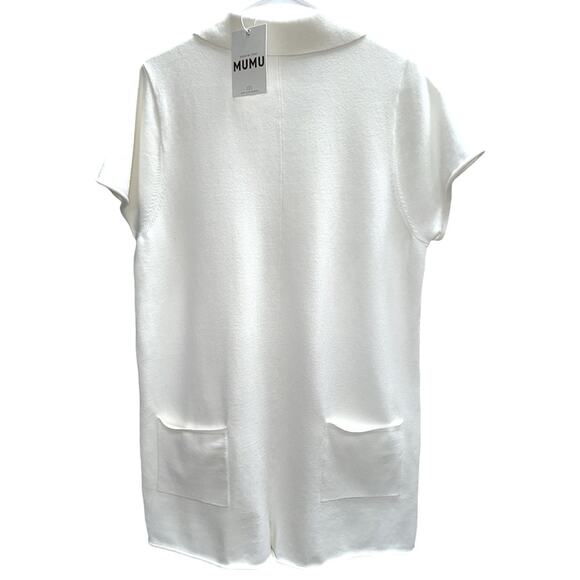 NWT Show Me Your MuMu Gio Sweater Romper in White Knit Size XL Retail $128 - Picture 7 of 8